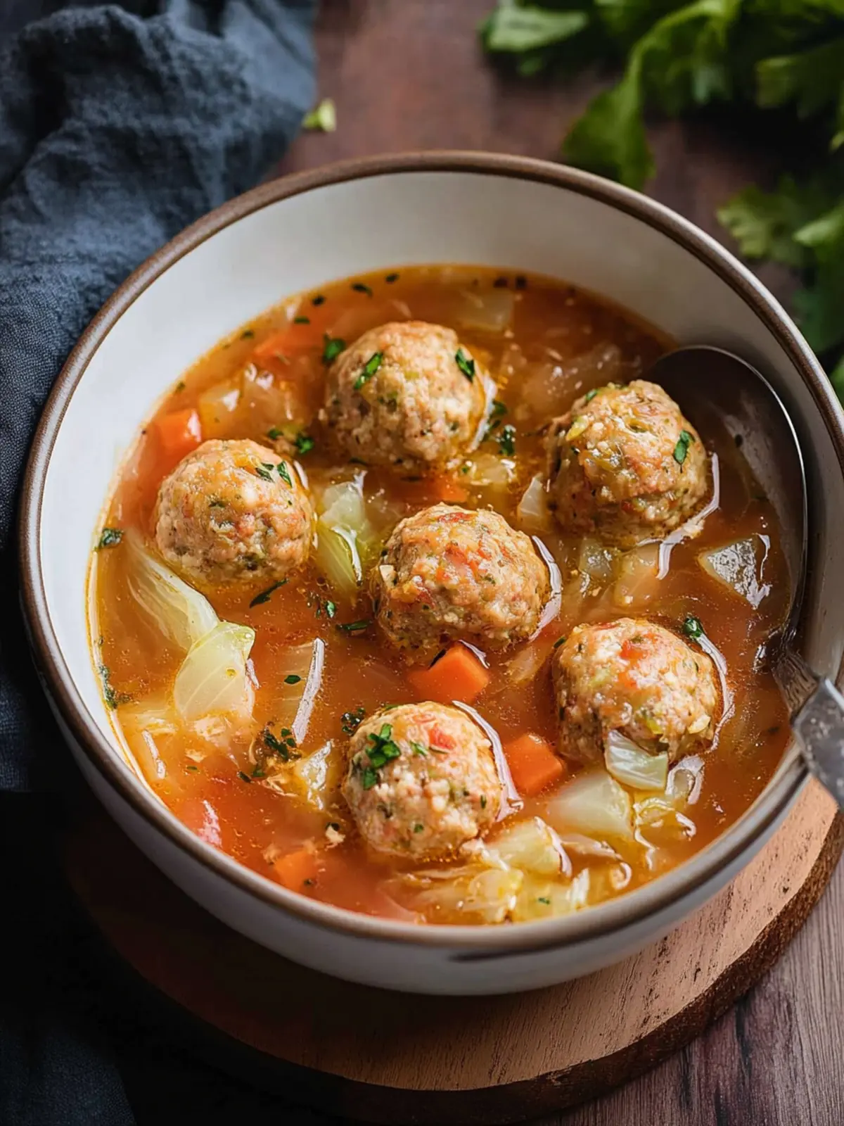 Hearty Cabbage Meatball Soup for Cozy Family Nights 3 Cabbage Meatball Soup