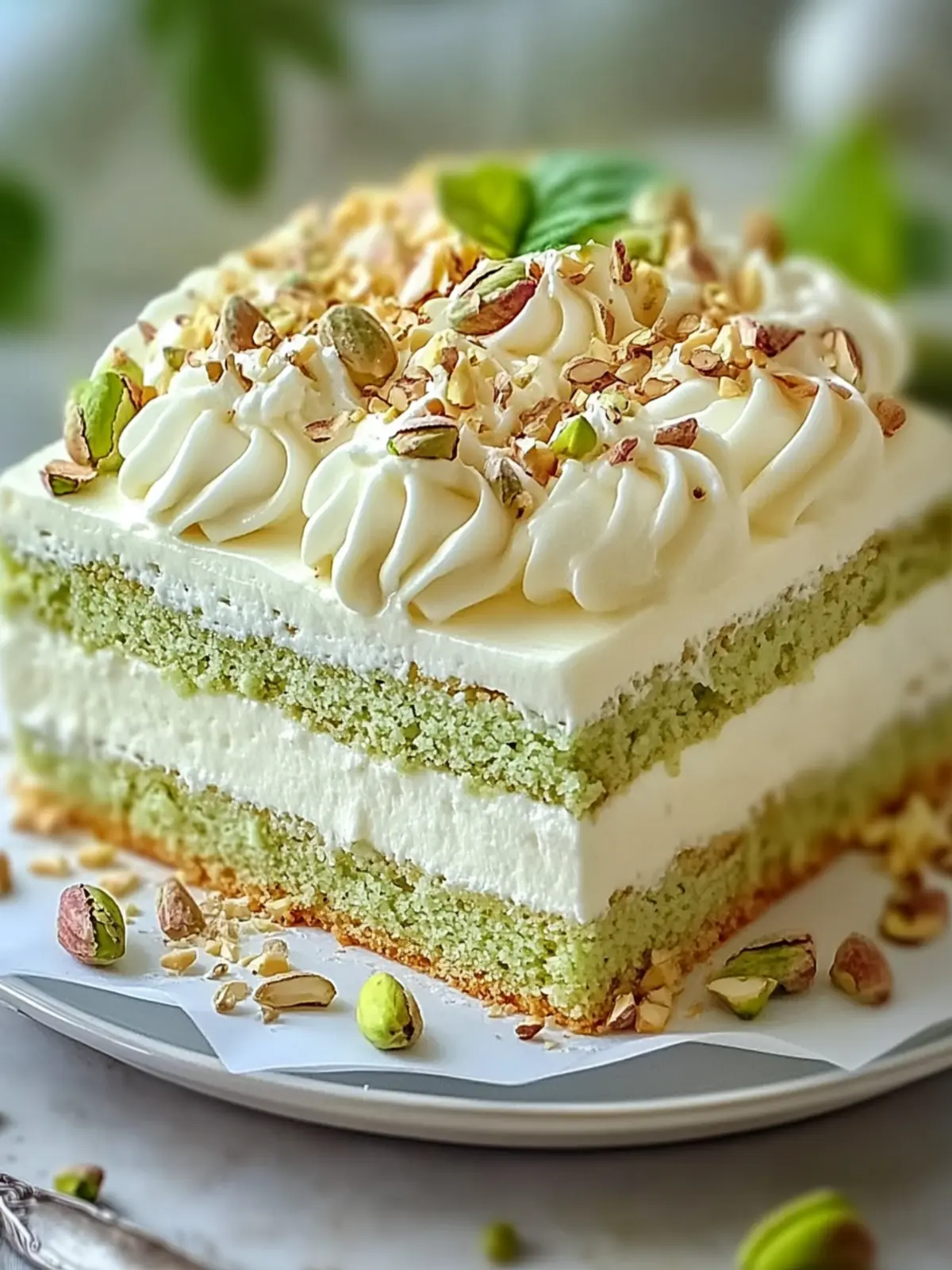 Irresistible Pistachio Dacquoise Cake Bliss for Any Occasion 4 Irresistible Pistachio Dacquoise Cake Bliss