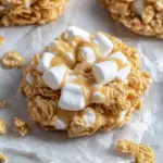 No Bake Peanut Butter Cornflake Cookies with Marshmallows Bliss 3 No bake peanut butter Cornflake cookies with marshmallows