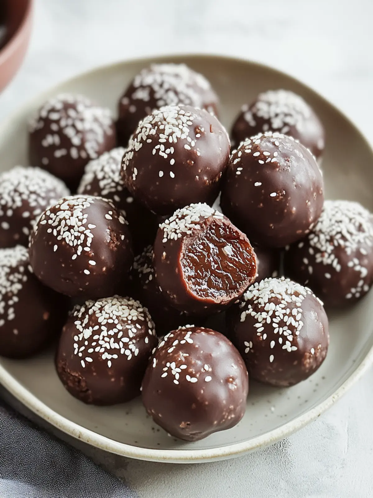 Date Brownie Balls: Indulgent No-Bake Treats You’ll Love 4 Date Brownie Balls