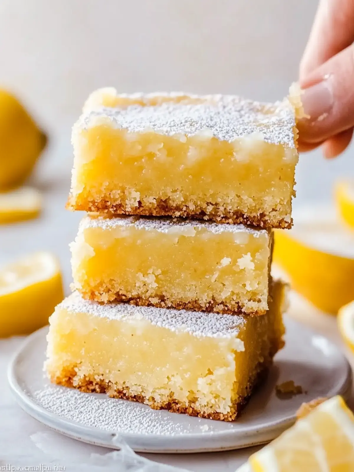Gluten Free Lemon Brownies for a Sunny Sweet Treat 2 Gluten Free Lemon Brownies