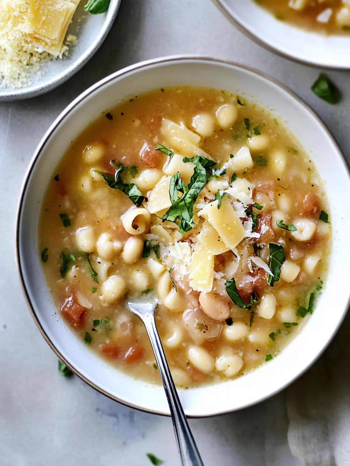 Creamy White Pasta e Fagioli: The Ultimate Comfort Soup 2 White Pasta e Fagioli