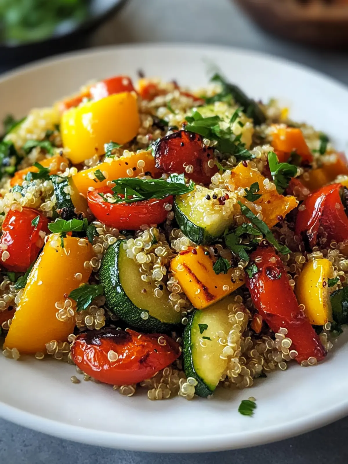 Quinoa & Roasted Veggie Salad: A Flavorful, Healthy Delight 5 Quinoa & Roasted Veggie Salad