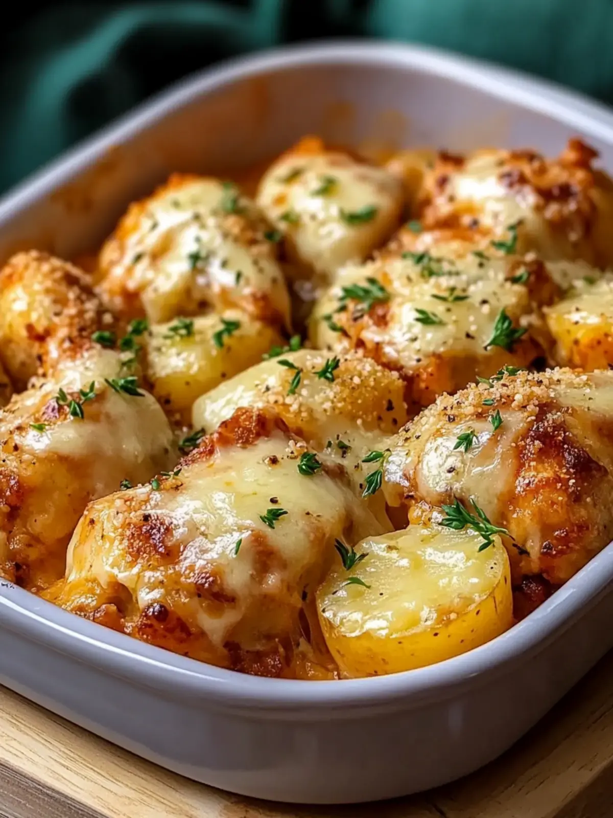 Creamy Garlic Cheesy Chicken and Potatoes: Comfort on a Plate 2 Creamy Garlic Cheesy Chicken and Potatoes