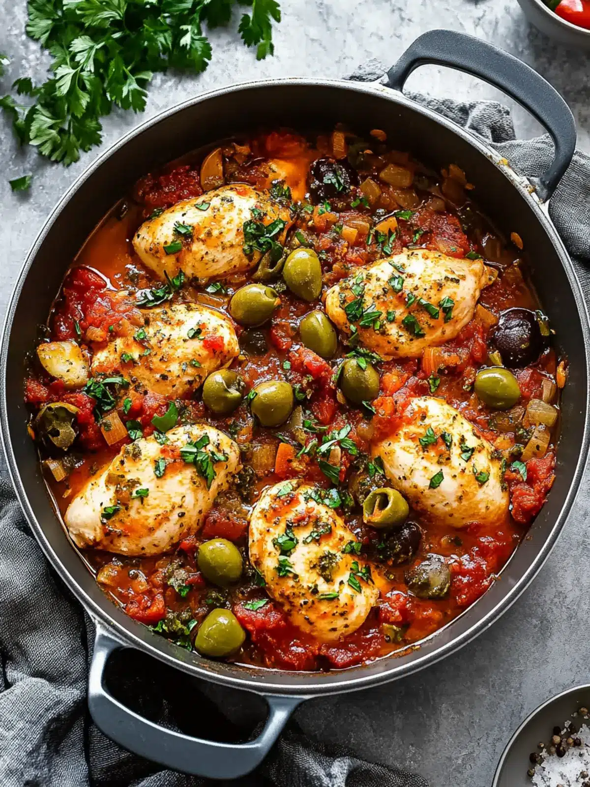 Irresistible Chicken Puttanesca for Your Next Cozy Dinner 4 Chicken Puttanesca