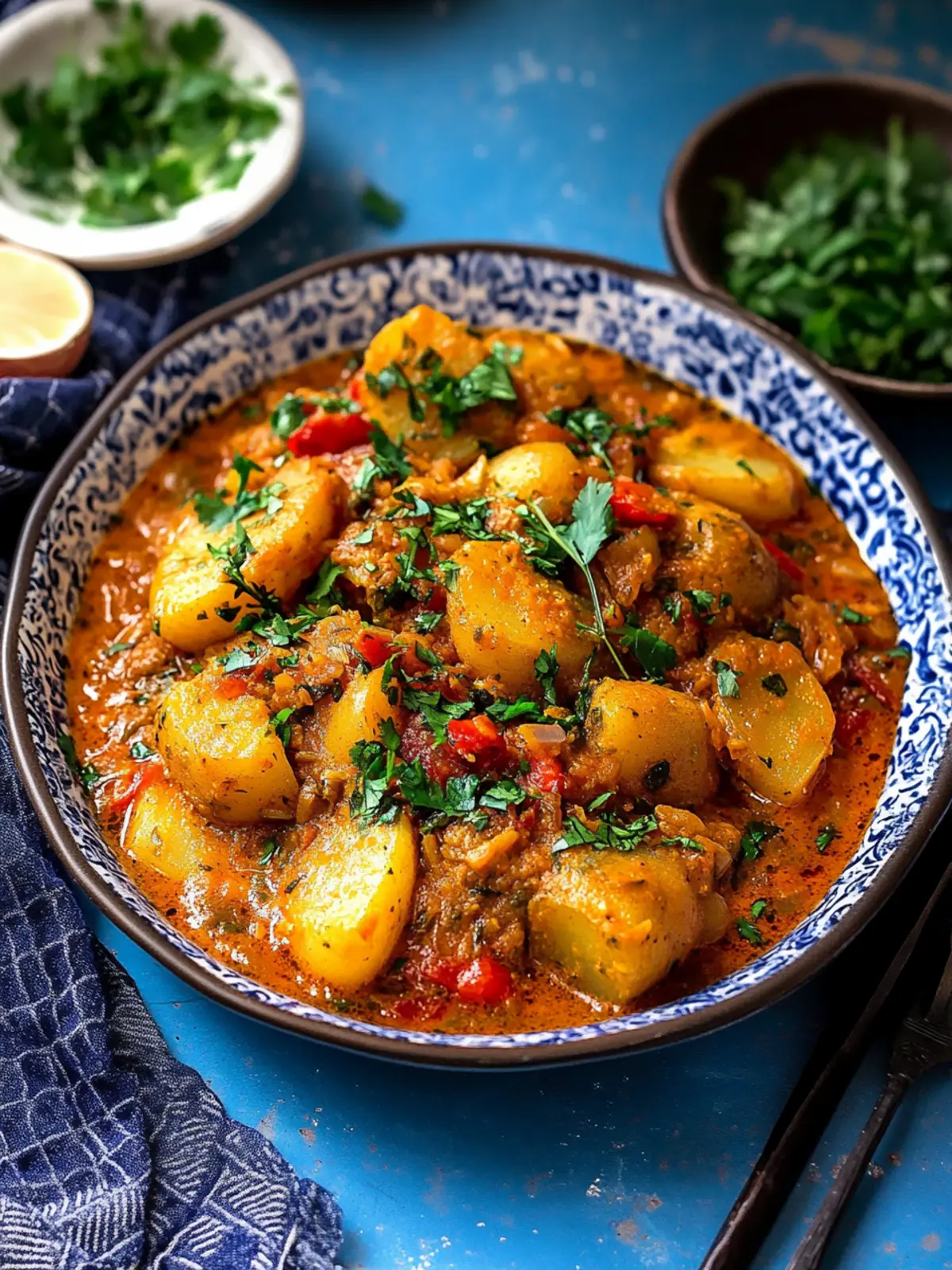 Dopiazeh Aloo: Irresistible Persian Potato Curry Delight 2 Dopiazeh Aloo (Persian Potato Curry)