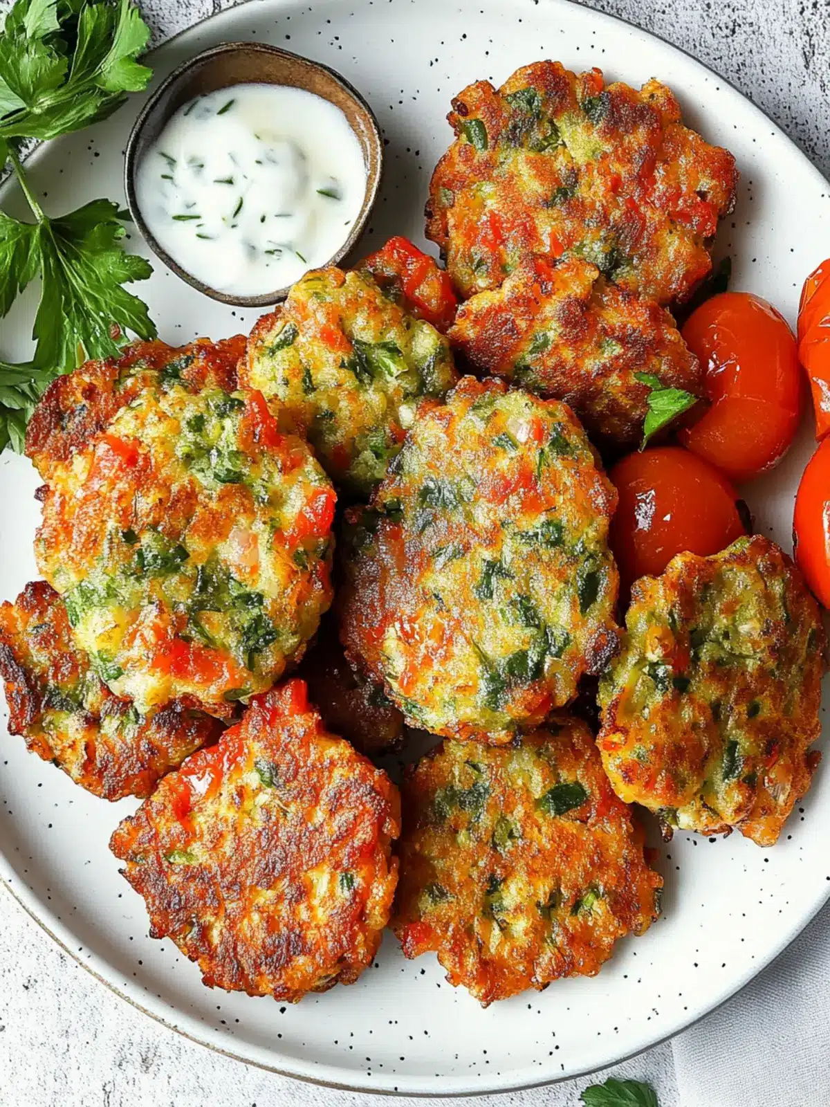 Delicious Greek Tomato Fritters You Can’t Resist Making 3 Greek Tomato Fritters (Tomatokeftedes)