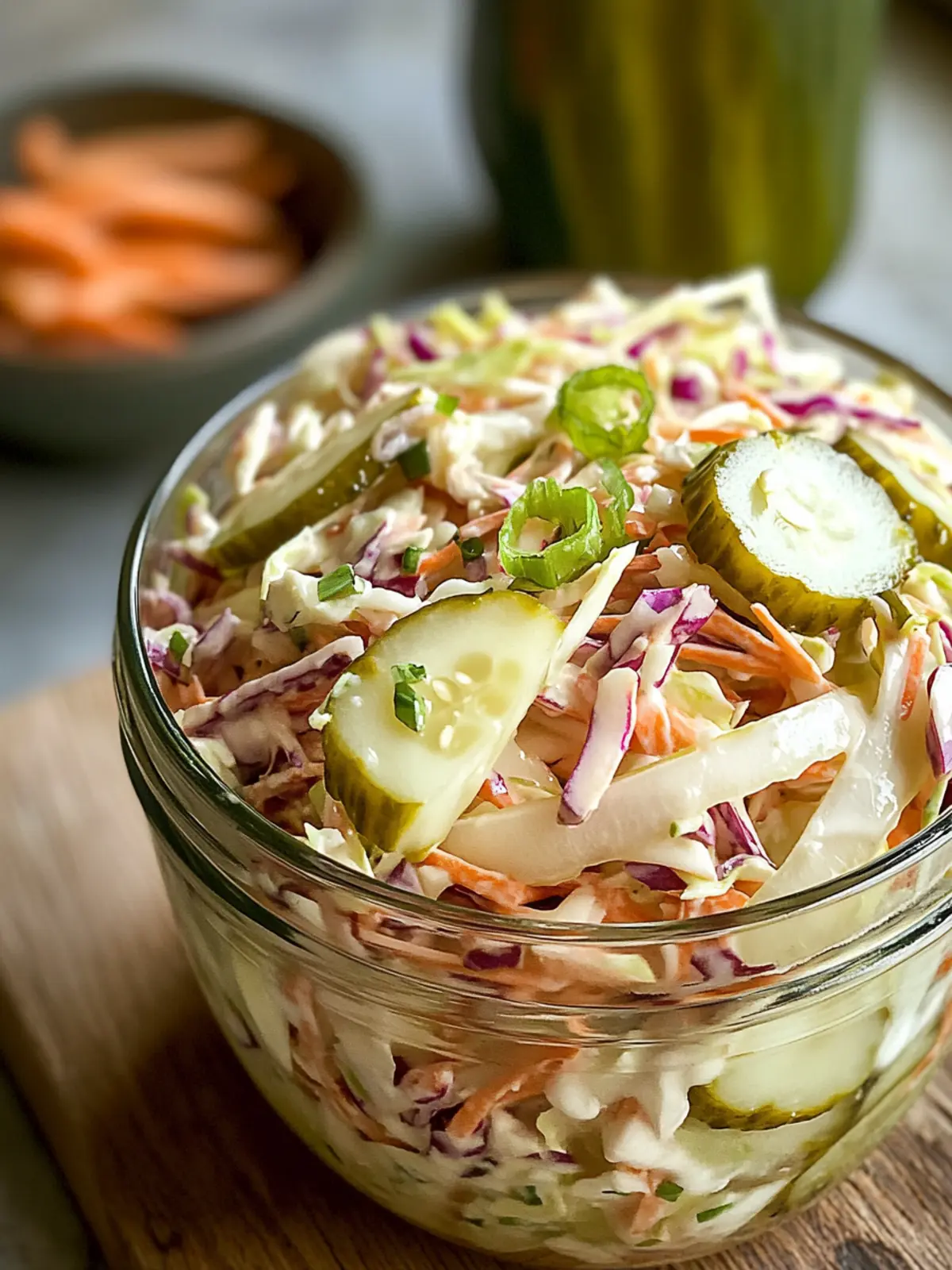 Sweet & Spicy Pickle Slaw: A Refreshing Twist for Summer Feasts 5 Sweet & Spicy Pickle Slaw