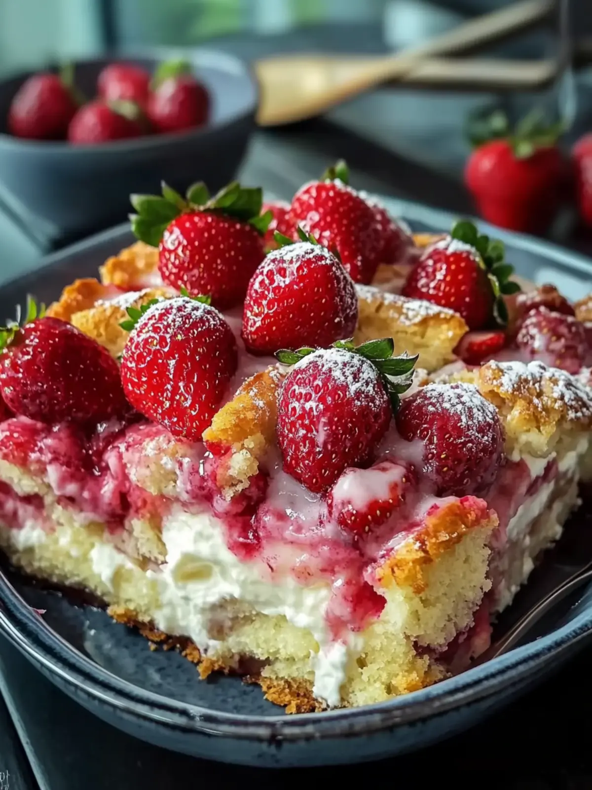 Irresistible Strawberry Cream Cheese Cobbler Recipe You’ll Love 2 Strawberry Cream Cheese Cobbler Recipe