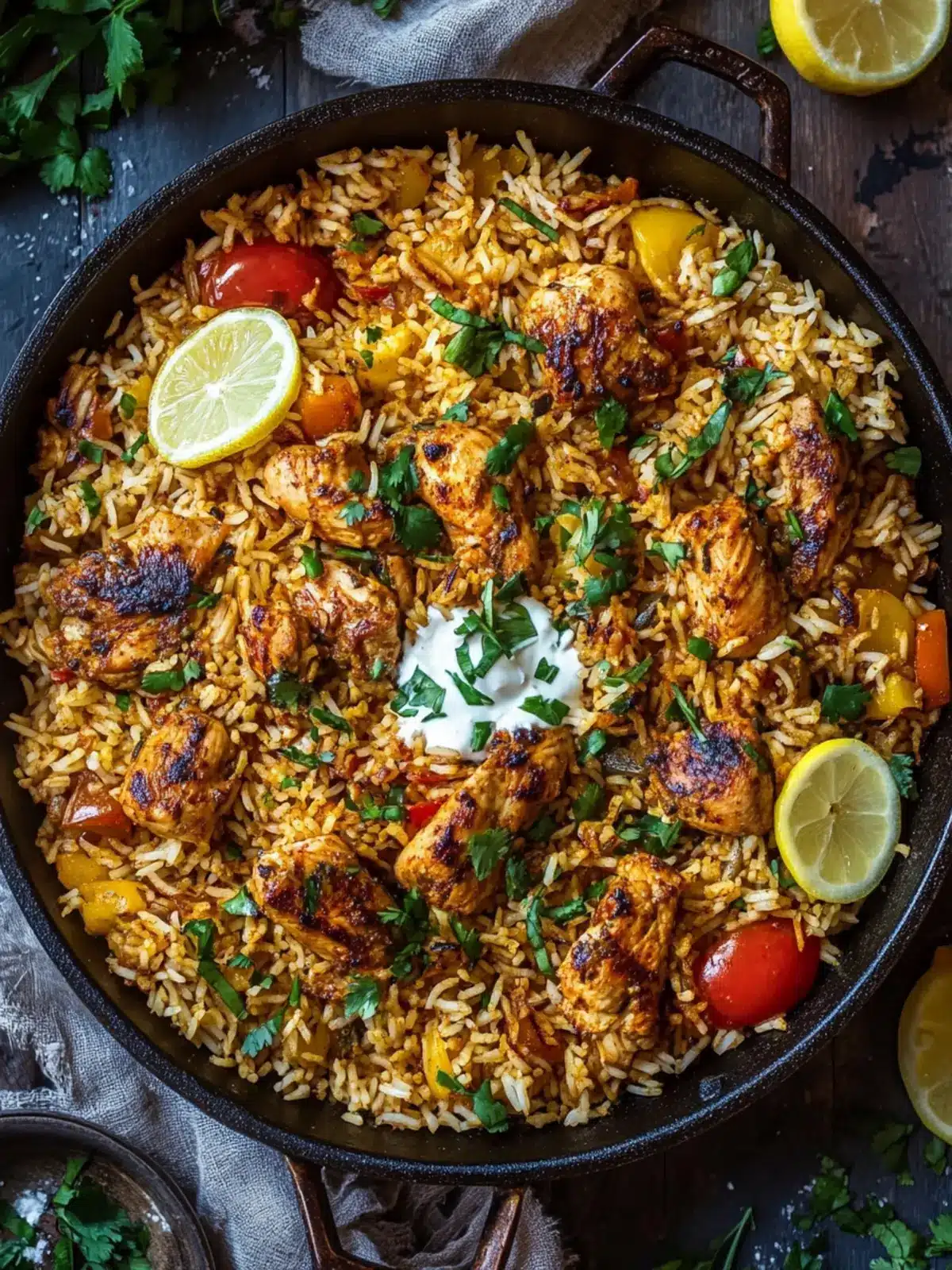One Pot Chicken Shawarma Rice for Effortless Family Feasts 3 One Pot Chicken Shawarma Rice