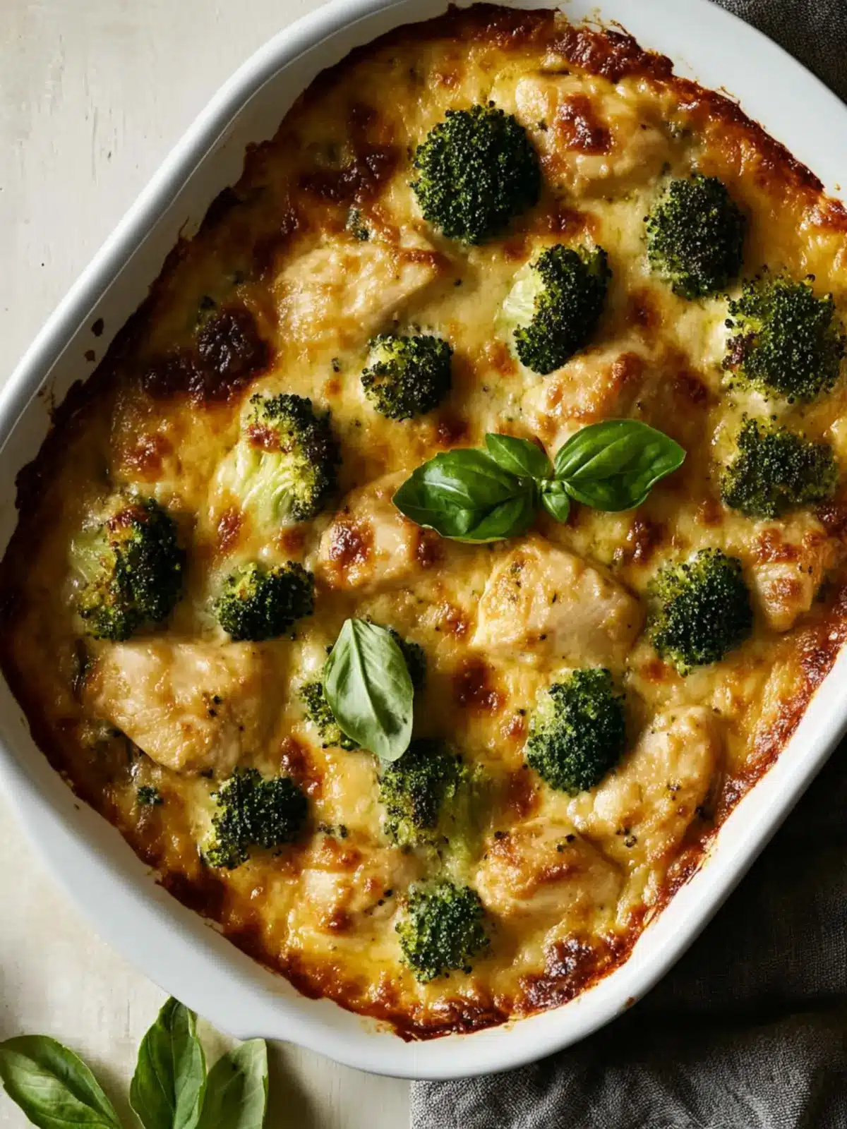 Savory Tuscan Chicken Broccoli Bake - Low Carb Delight 5 Tuscan Chicken Broccoli Bake (Low Carb)