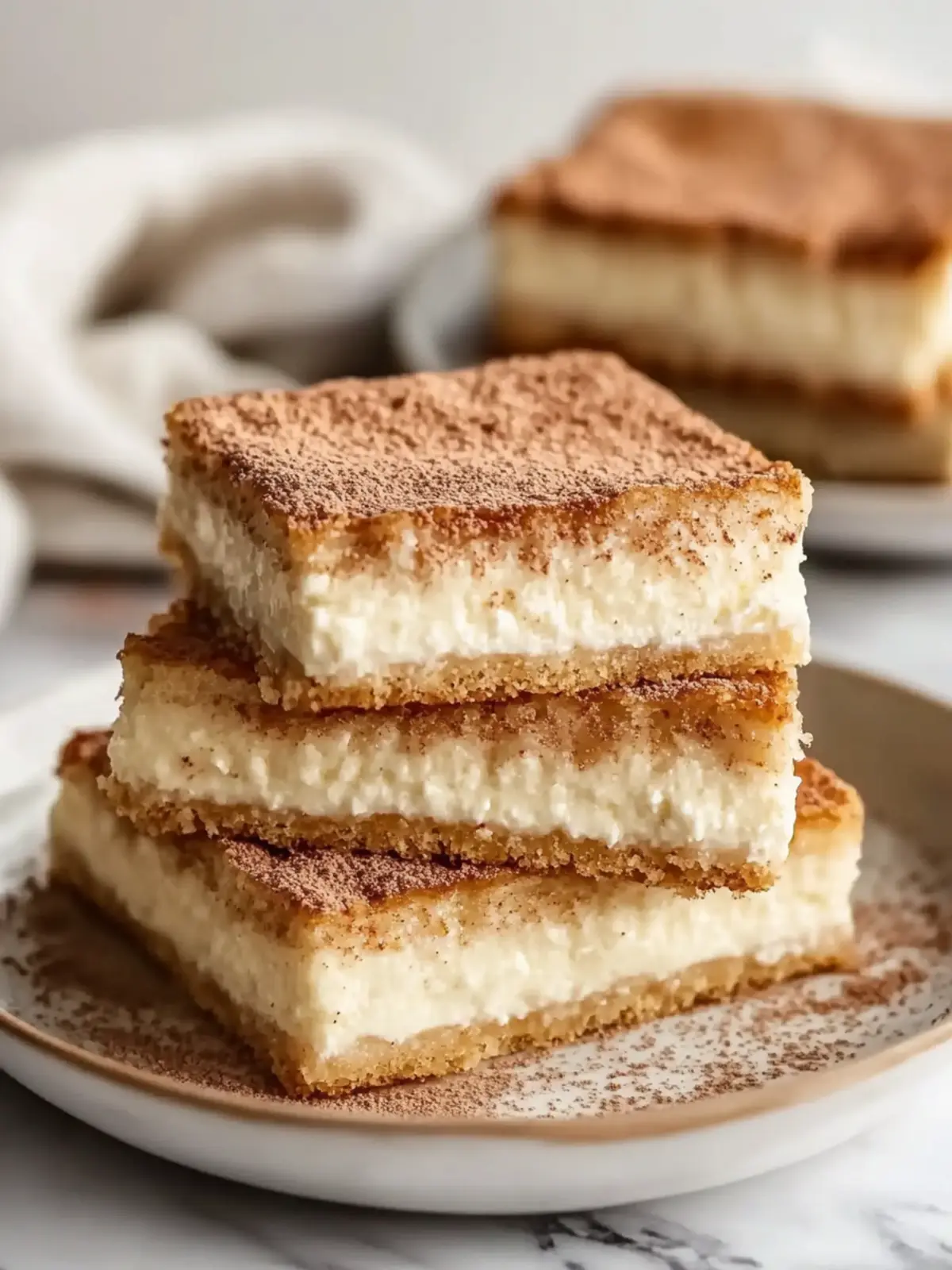Churro Cheesecake Bars: Your New Favorite Easy Dessert Delight 2 Churro Cheesecake Bars