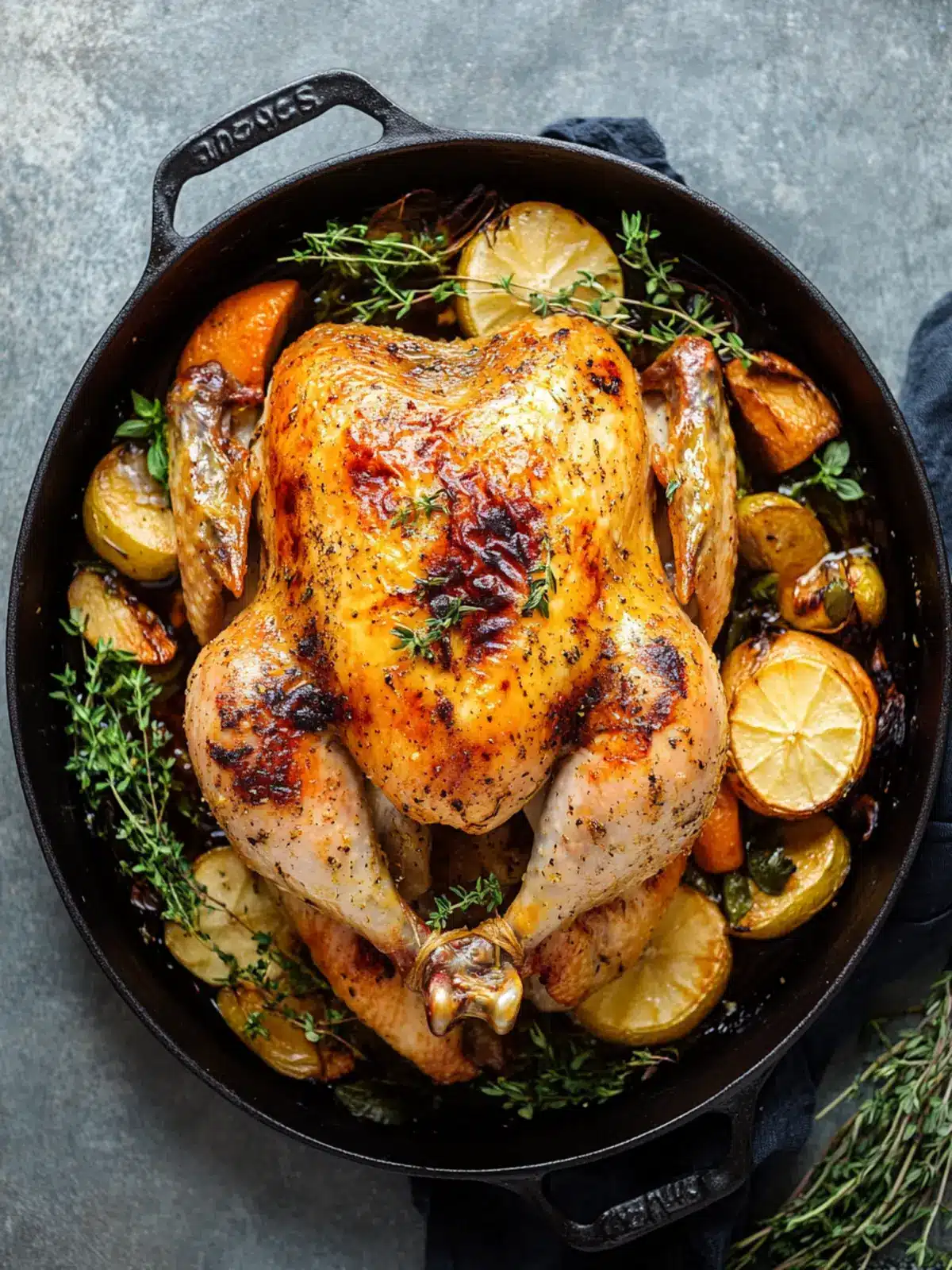 Best Whole Roasted Chicken Recipe for Delicious Family Dinners 2 Best Whole Roasted Chicken