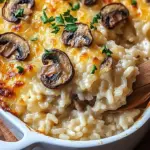 Cheesy Mushroom Rice Bake: The Ultimate Comfort Food Delight 43 Cheesy Mushroom Rice Bake