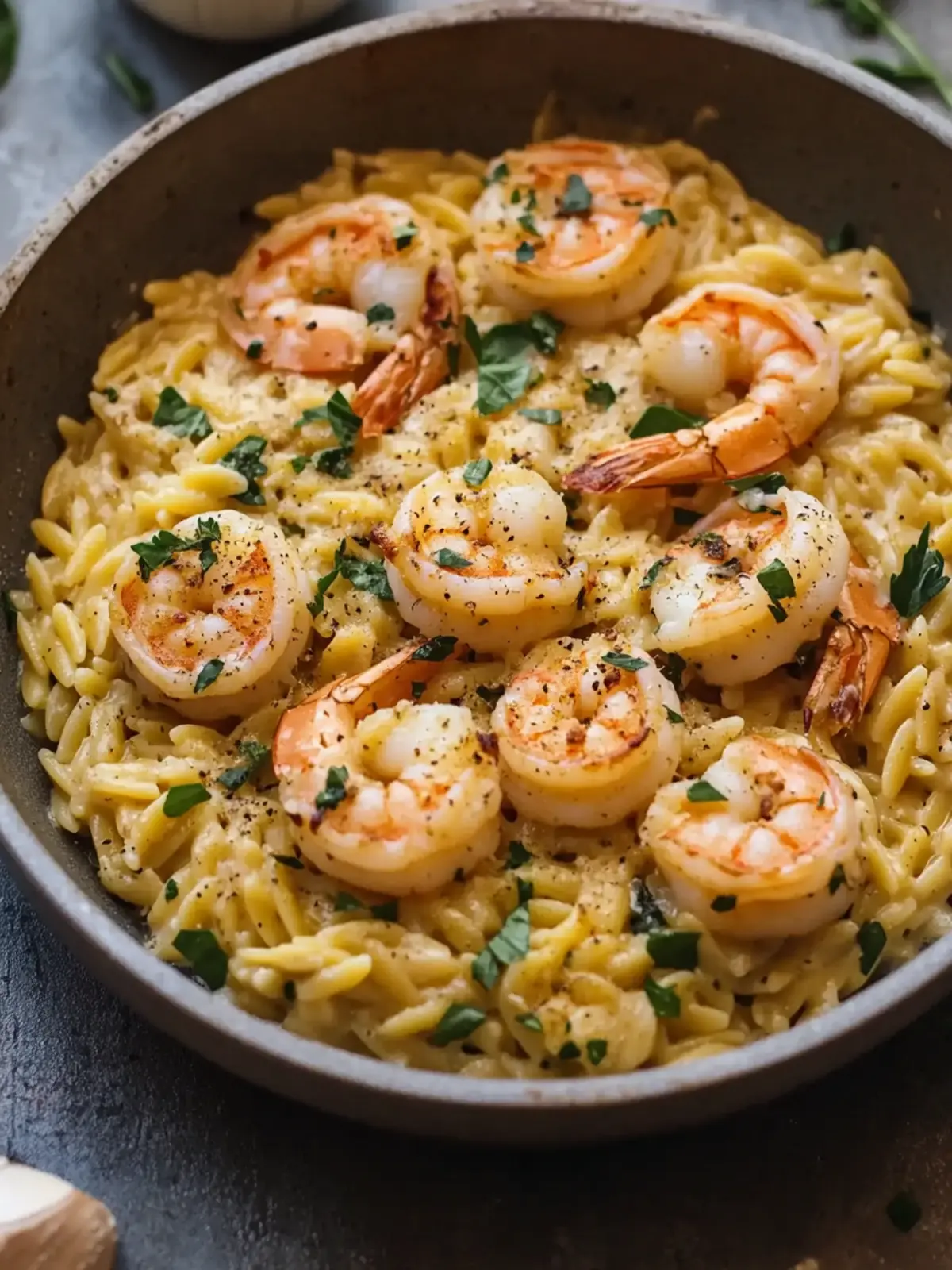 One Pan Parmesan Orzo with Shrimp Quick Creamy Dinner Delight 3 One Pan Parmesan Orzo with Shrimp Quick Creamy Dinner