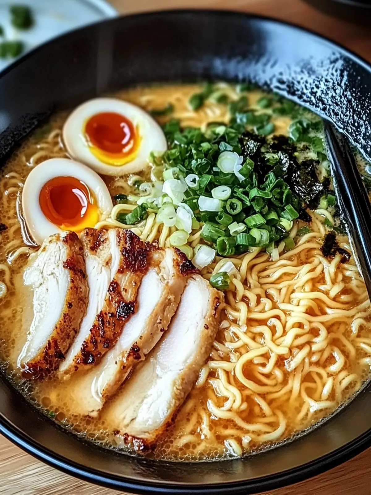 Creamy Garlic Chicken Ramen for Cozy Dinner Nights 2 Creamy Garlic Chicken Ramen