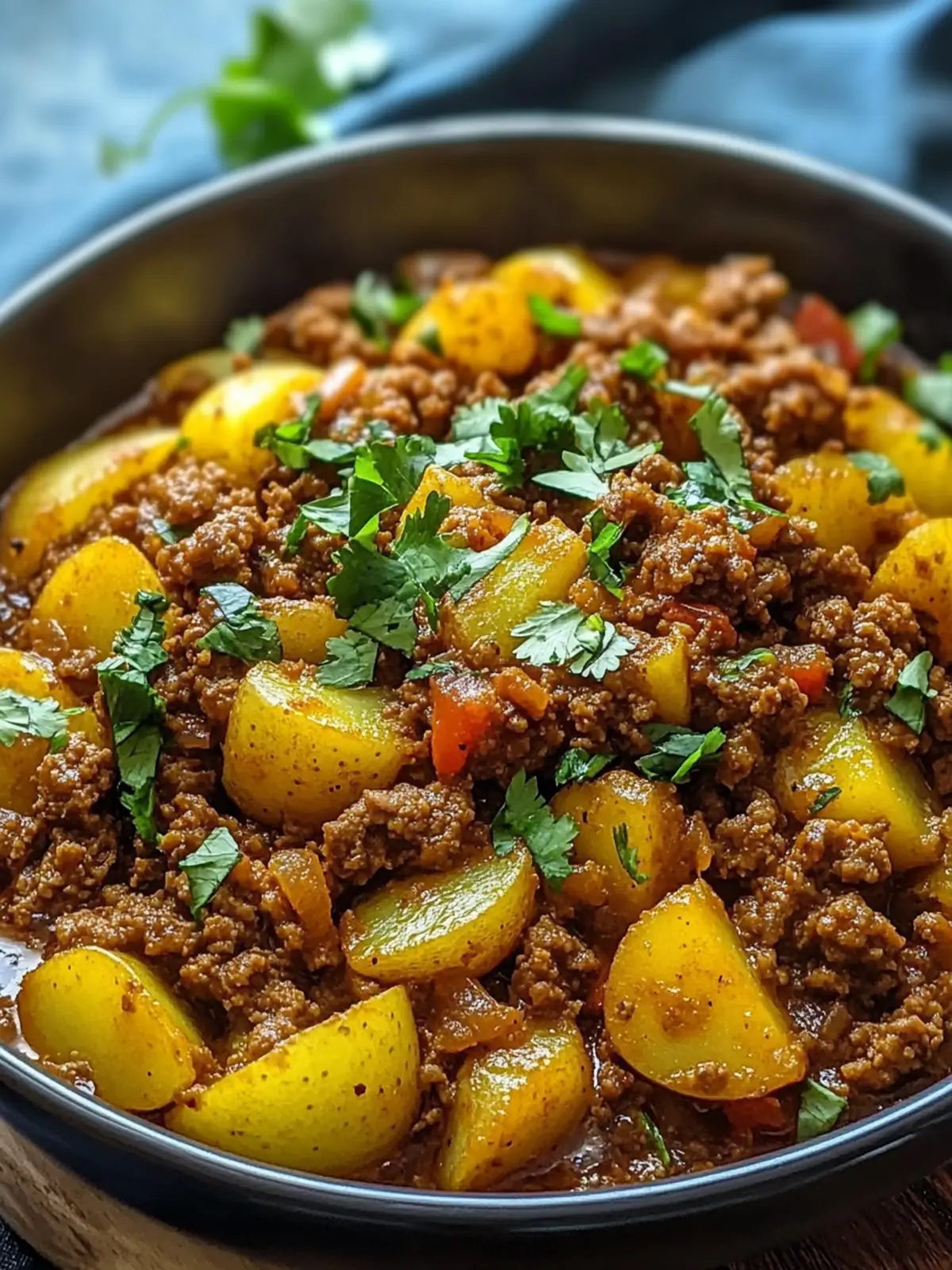 Savory Aloo Keema Ground Meat with Potatoes You’ll Love 2 Aloo Keema Ground Meat with Potatoes