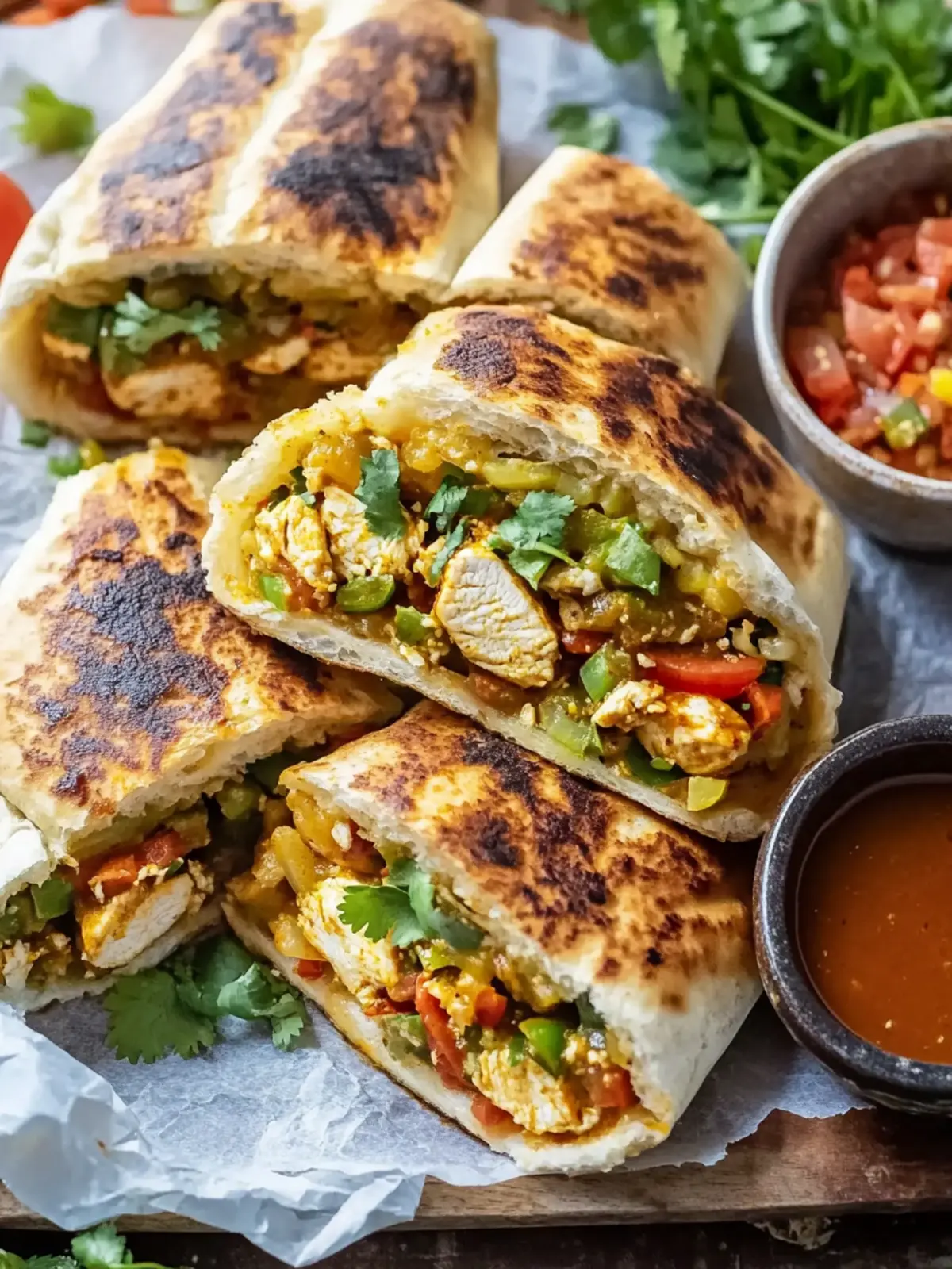 Savor Moroccan Chicken-Stuffed Msmen for Cozy Gatherings 3 Moroccan Chicken-Stuffed Msmen