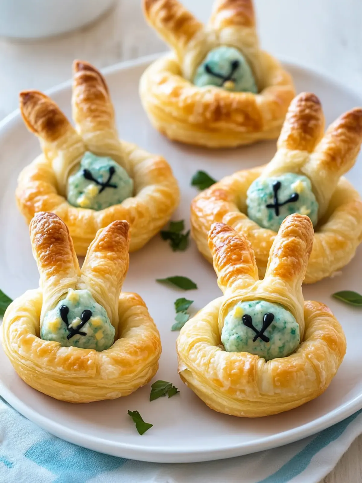 Easter Bunny Crescent Bites Recipe: Fun Appetizers for Spring 4 Easter Bunny Crescent Bites Recipe