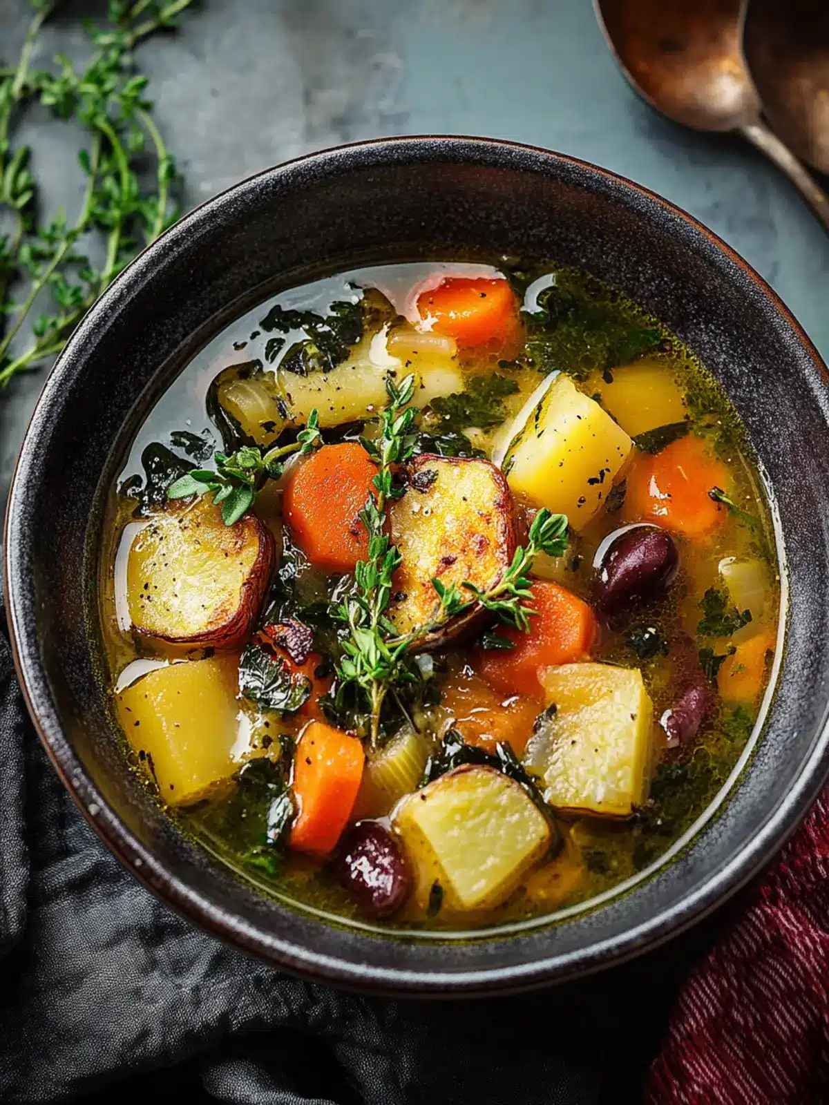 Hearty Stone Soup: A Warm Embrace in Every Bowl 4 Stone Soup