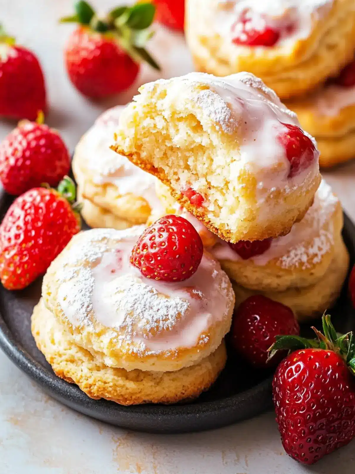 Mouthwatering Strawberry Biscuits That'll Brighten Your Mornings 5 Strawberry Biscuits