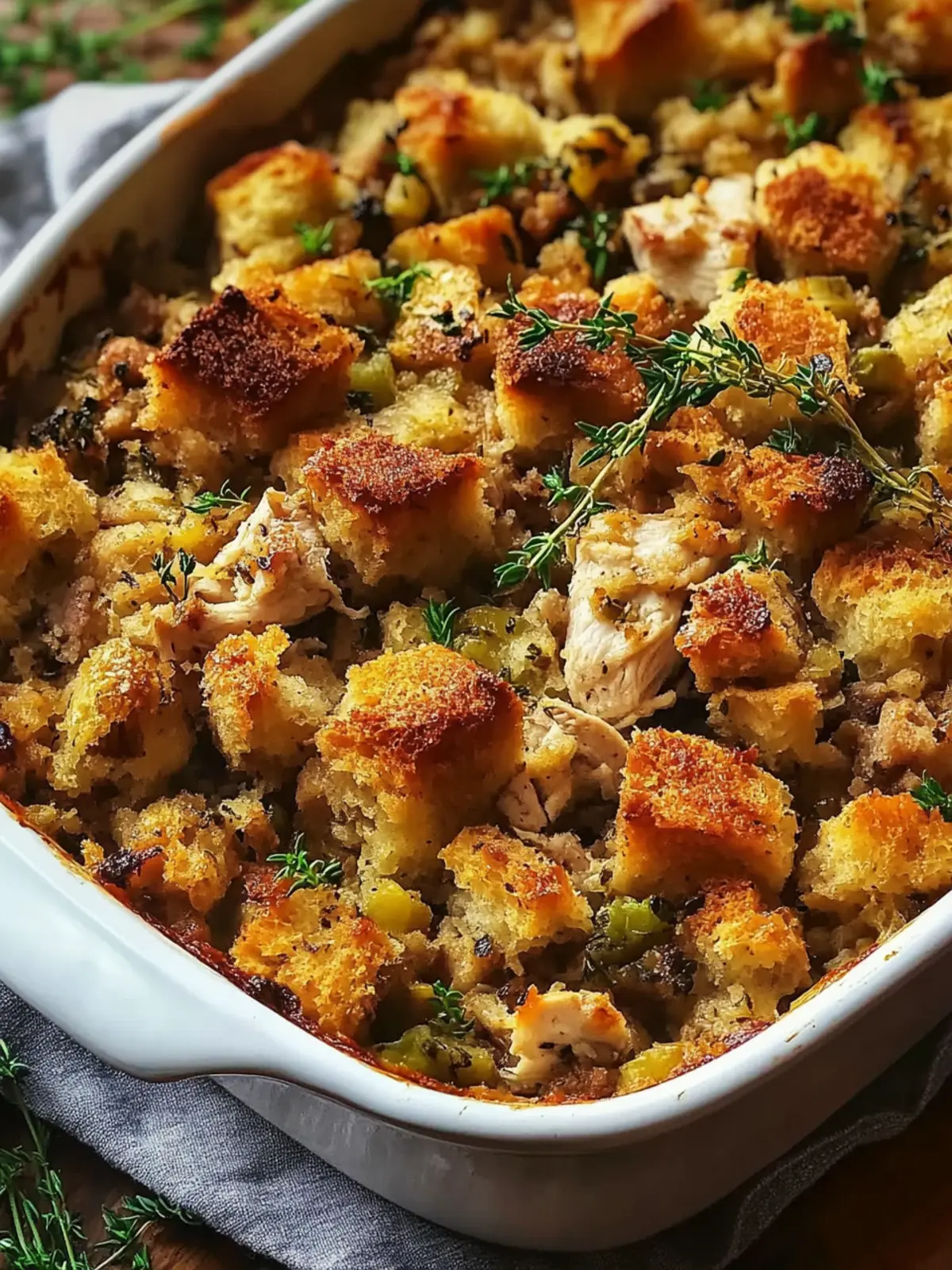 Savory Chicken and Stuffing Casserole for Cozy Family Dinners 3 Chicken and Stuffing Casserole