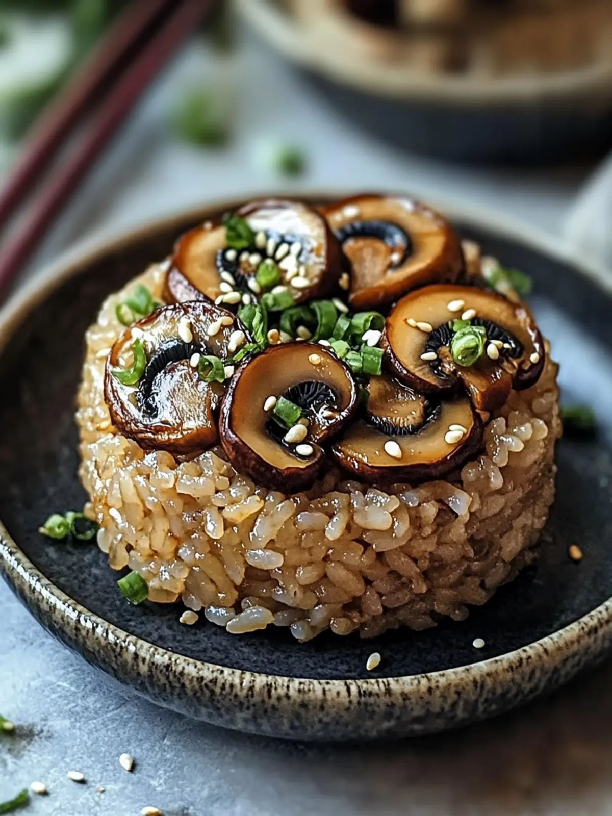 Miso Mushroom Crispy Rice Savory Sushi Snack to Wow Your Tastebuds 3 Miso Mushroom Crispy Rice Savory Sushi Snack