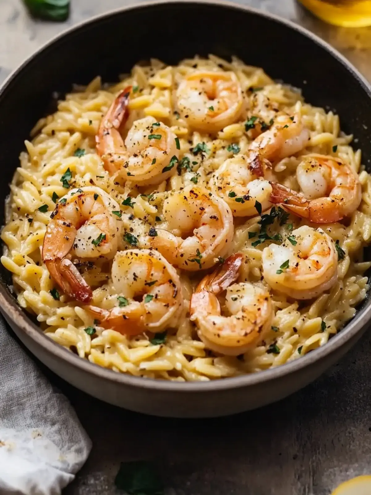 One Pan Parmesan Orzo with Shrimp Quick Creamy Dinner Delight 2 One Pan Parmesan Orzo with Shrimp Quick Creamy Dinner