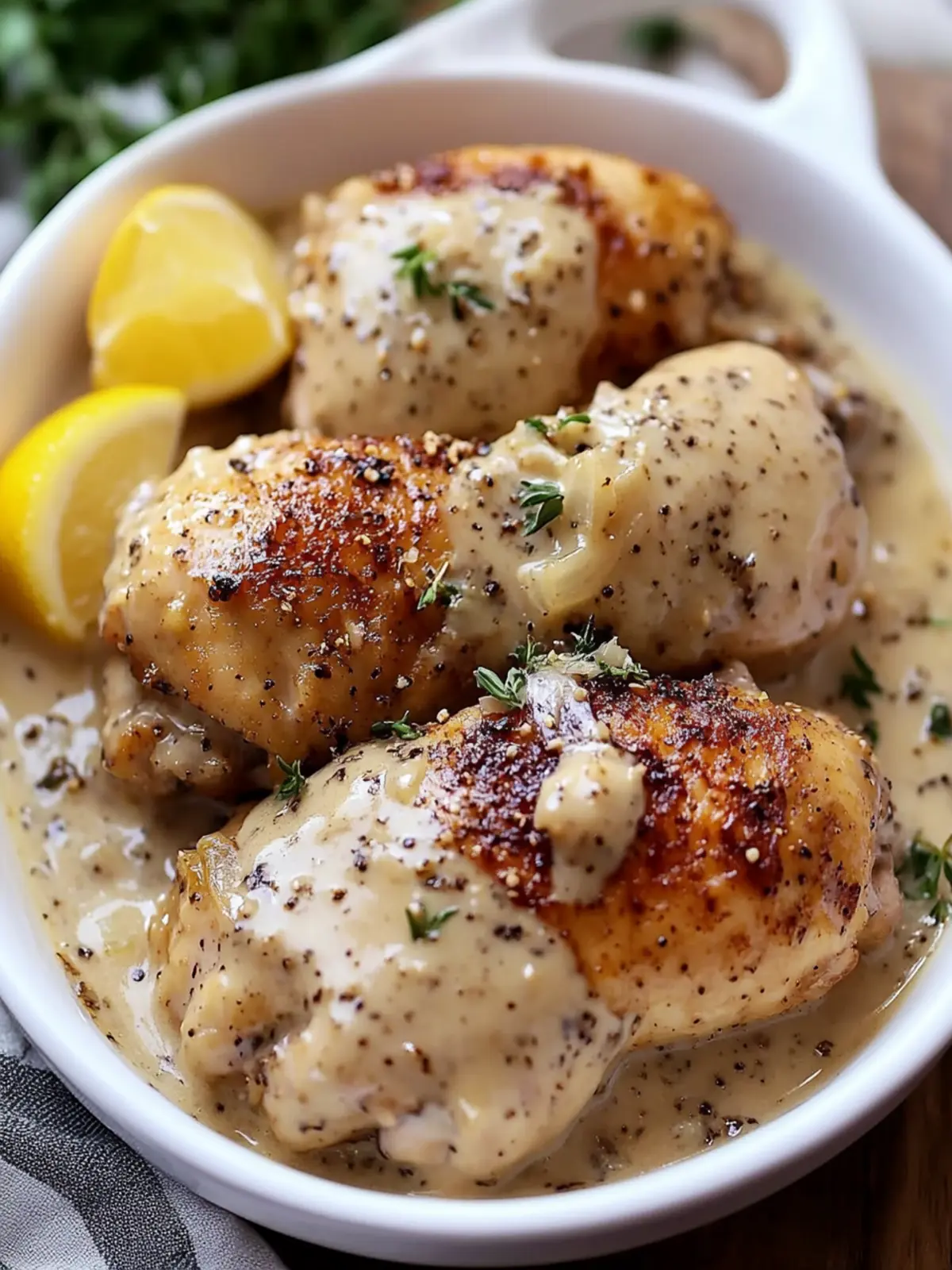 Slow Cooker French Wine & Mustard Chicken for Cozy Nights 5 Slow Cooker French Wine & Mustard Chicken