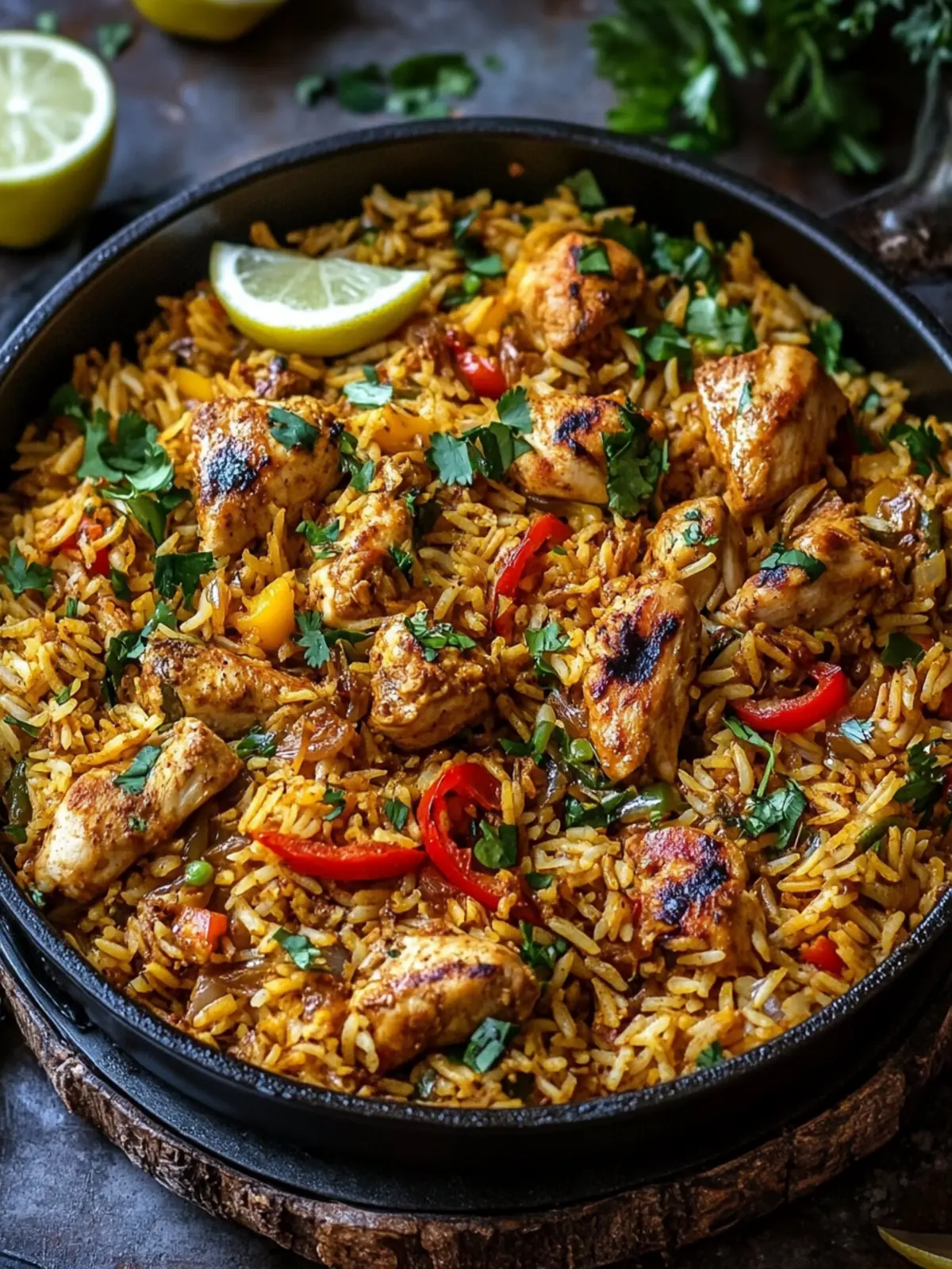 One Pot Chicken Shawarma Rice for Effortless Family Feasts 4 One Pot Chicken Shawarma Rice