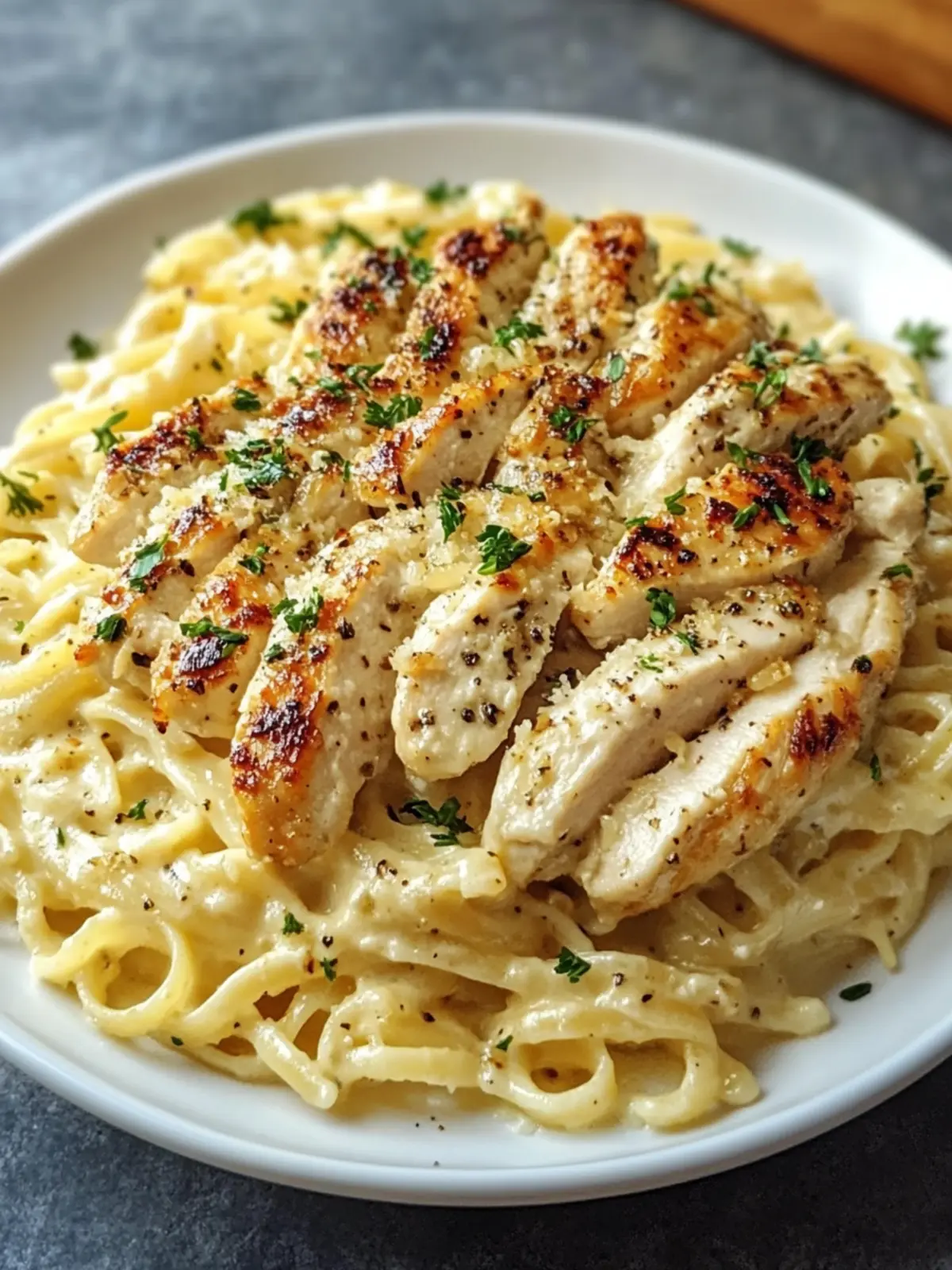 Creamy Garlic Parmesan Chicken Pasta: Your New Dinner Delight 4 Creamy Garlic Parmesan Chicken Pasta