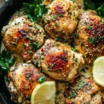 Za'atar Tahini Chicken Thighs for Juicy, Flavorful Dinners 6 Za'atar Tahini Chicken Thighs