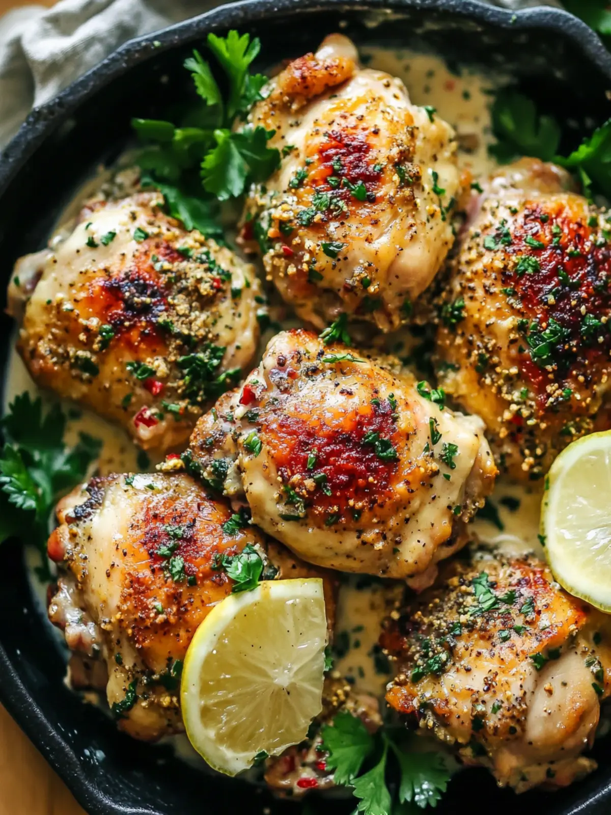 Za'atar Tahini Chicken Thighs for Juicy, Flavorful Dinners 5 Za'atar Tahini Chicken Thighs