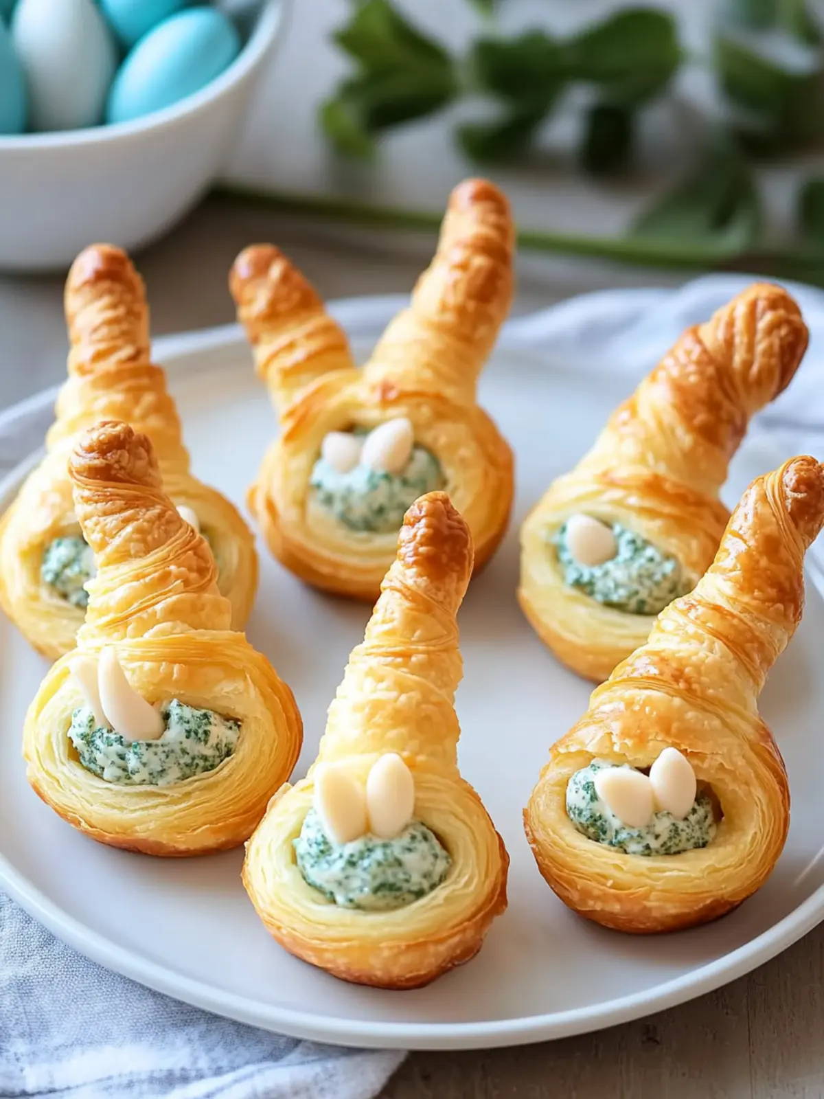 Easter Bunny Crescent Bites Recipe: Fun Appetizers for Spring 2 Easter Bunny Crescent Bites Recipe
