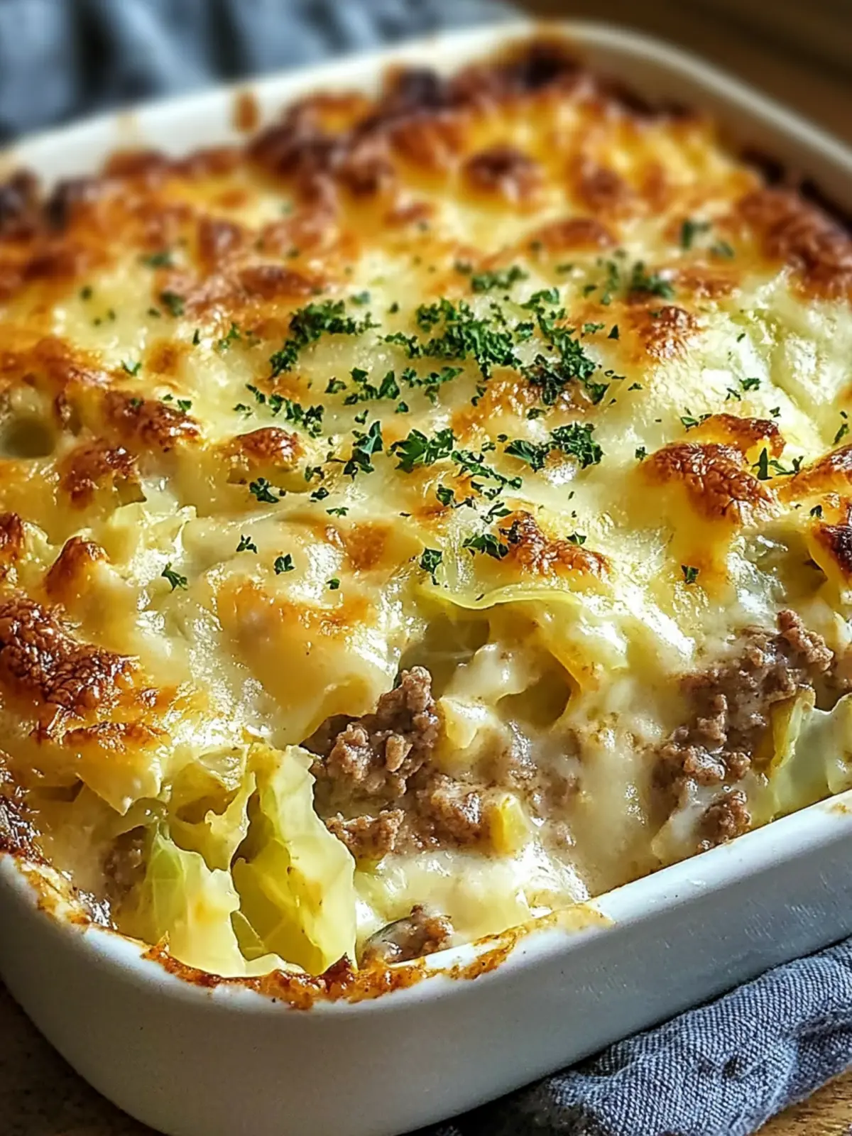 Creamed Cabbage and Ground Beef Casserole for Cozy Nights 5 Creamed Cabbage and Ground Beef Casserole