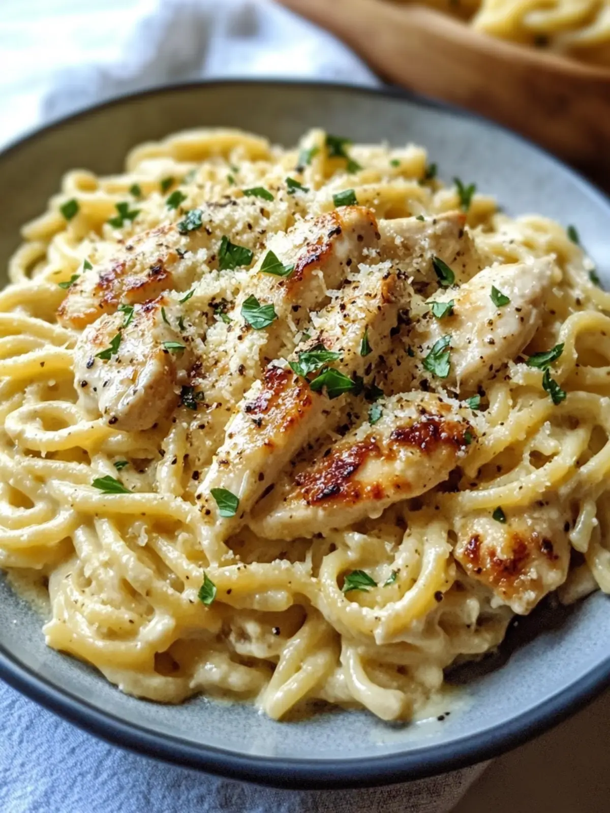 Creamy Garlic Parmesan Chicken Pasta: Your New Dinner Delight 5 Creamy Garlic Parmesan Chicken Pasta