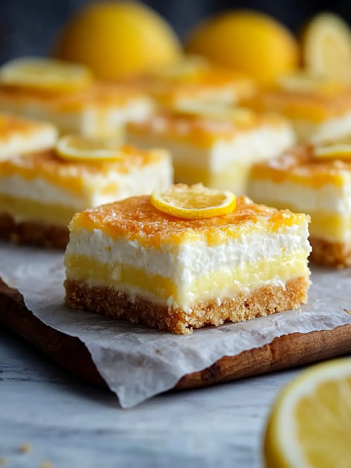 Lemon Cream Cheese Bars Recipe for a Refreshing Dessert Delight 2 Lemon Cream Cheese Bars Recipe