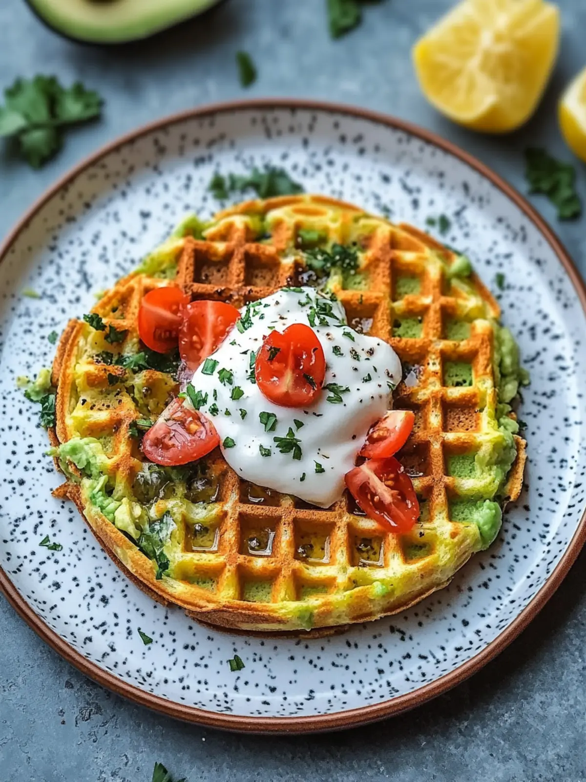 Delicious Avocado Toast Chaffle: Your New Keto Breakfast Joy 2 Delicious Avocado Toast Chaffle