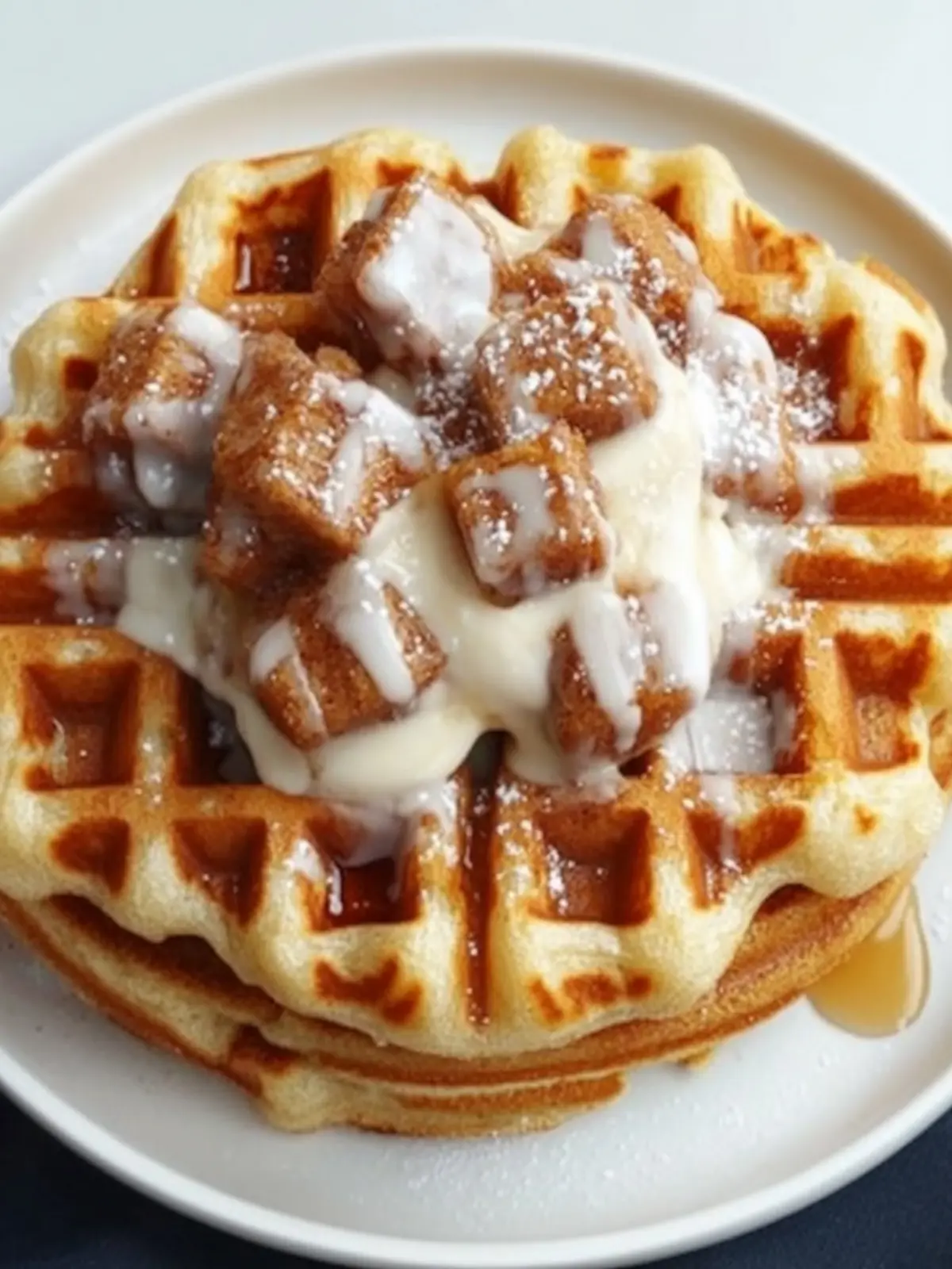 Easy Cinnamon Roll Waffles Recipe: Quick & Irresistibly Gooey 5 Easy Cinnamon Roll Waffles Recipe