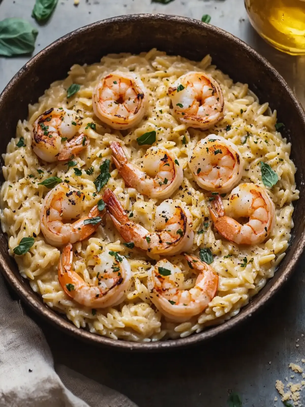 One Pan Parmesan Orzo with Shrimp Quick Creamy Dinner Delight 5 One Pan Parmesan Orzo with Shrimp Quick Creamy Dinner