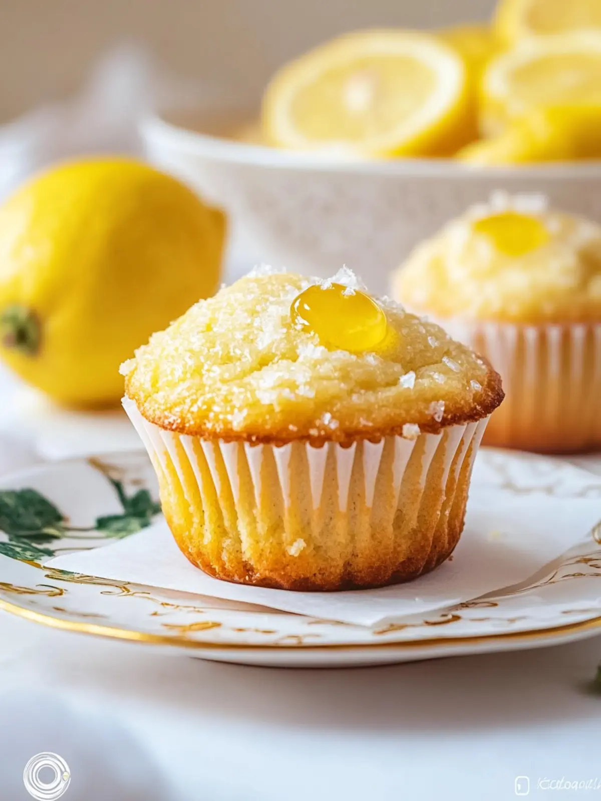Keto Lemon Muffins That'll Brighten Your Day 2 Keto Lemon Muffins