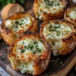 Crispy Mozzarella Stuffed Garlic Bread Bites for Ultimate Snacking 8 Crispy Mozzarella Stuffed Garlic Bread Bites