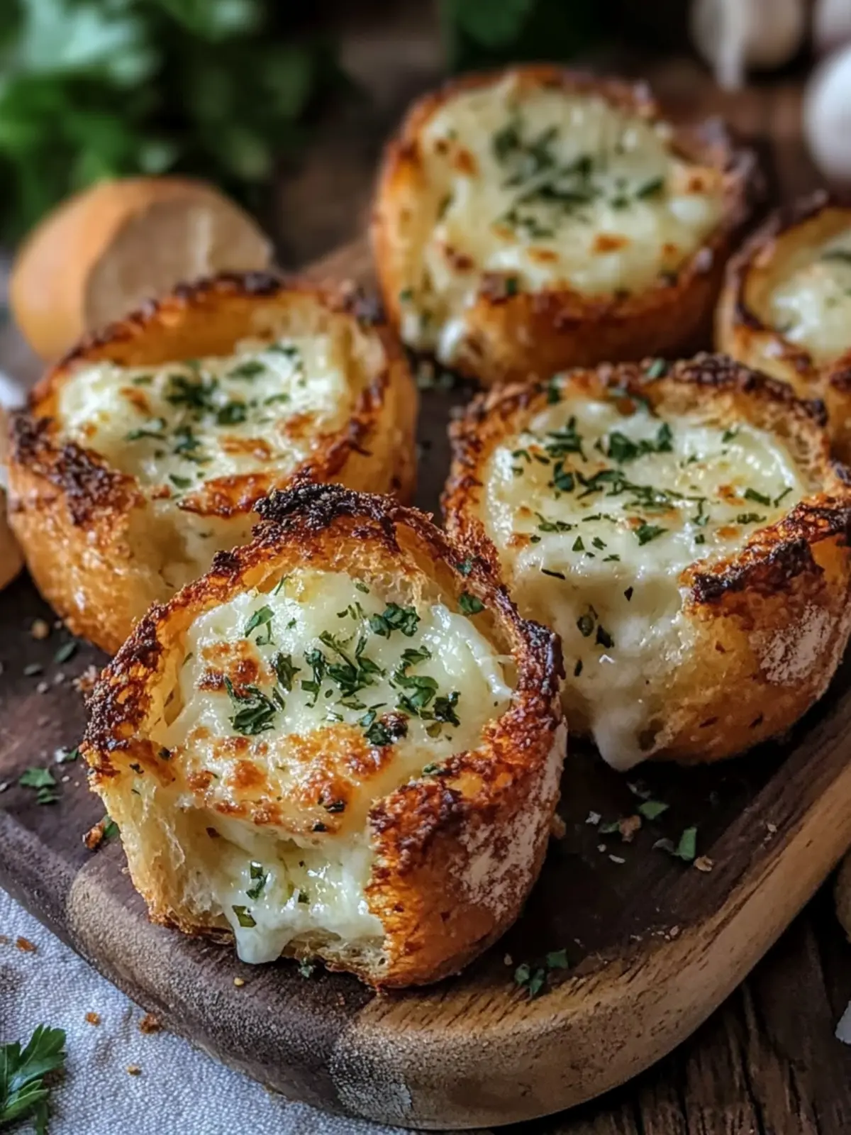 Crispy Mozzarella Stuffed Garlic Bread Bites for Ultimate Snacking 5 Crispy Mozzarella Stuffed Garlic Bread Bites