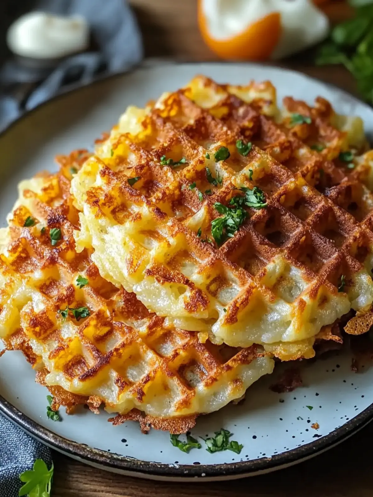 Crispy Waffle Iron Hashbrowns: Quick Breakfast Game-Changer 2 Crispy Waffle Iron Hashbrowns