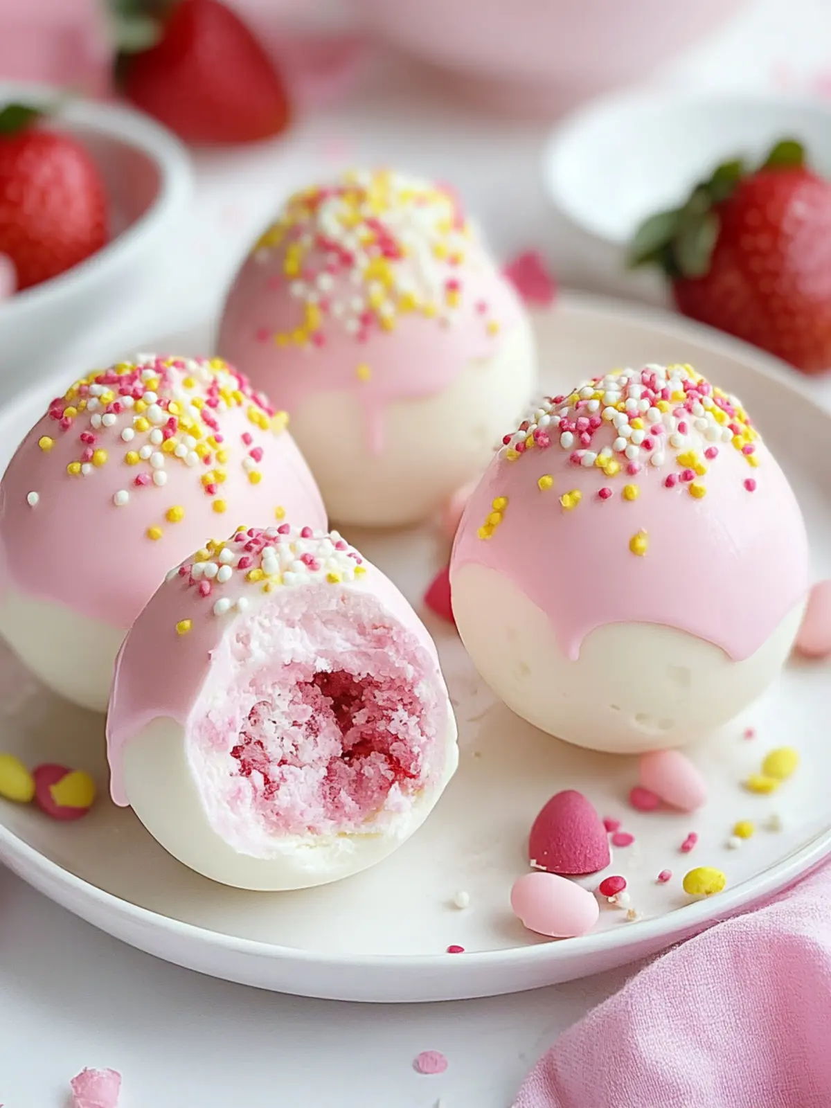 Decadent Strawberry Shortcake Easter Egg Bombs Recipe for Spring Joy 3 Decadent Strawberry Shortcake Easter Egg Bombs Recipe