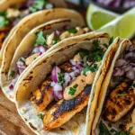 Scrumptious Blackened Fish Tacos with Zesty Chipotle Sauce 43 Blackened Fish Tacos