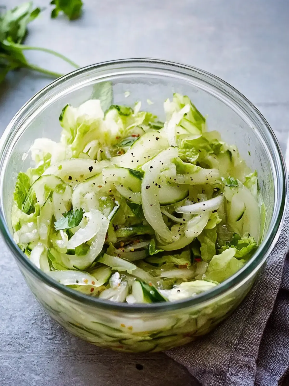 Pickled Lettuce Bliss: Zesty Salad Dressing You’ll Love 5 Pickled lettuce
