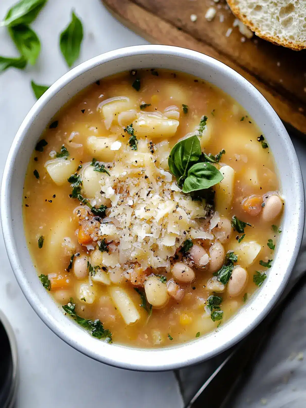Creamy White Pasta e Fagioli: The Ultimate Comfort Soup 5 White Pasta e Fagioli