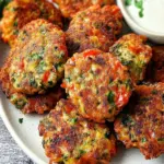 Delicious Greek Tomato Fritters You Can’t Resist Making 8 Greek Tomato Fritters (Tomatokeftedes)