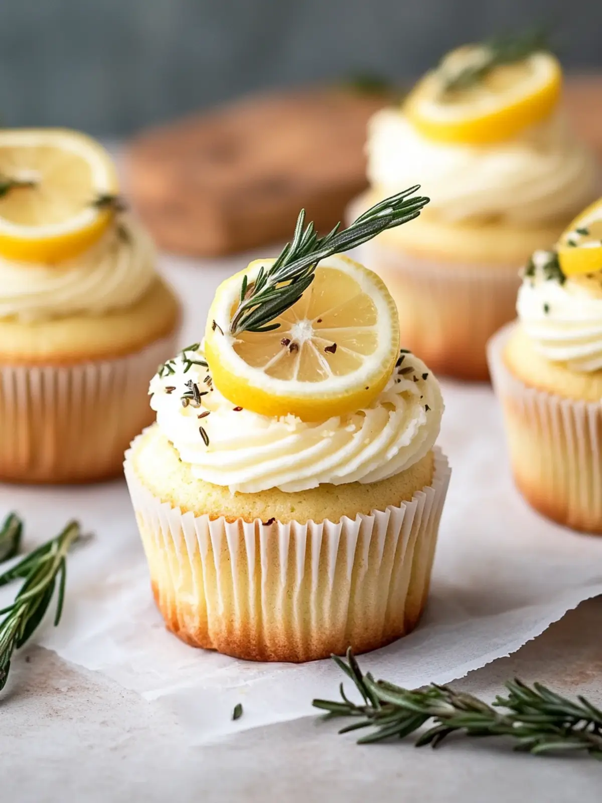Lemon Thyme Rosemary Cupcakes That Dazzle Your Taste Buds 5 Lemon Thyme Rosemary Cupcakes